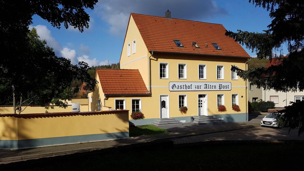 Gasthof Zur Alten Post Bed and Breakfast Wimmelburg Exterior foto